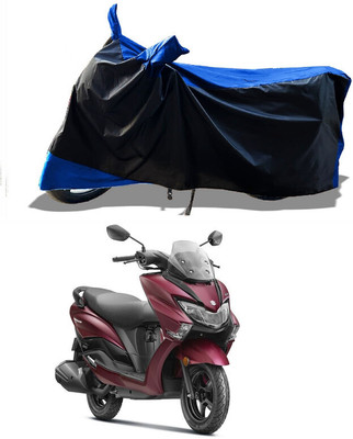 DeepShakshi AUTOMOTIVE Waterproof Two Wheeler Cover for Suzuki(Burgman Street 125, Blue)