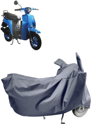 Amexride Two Wheeler Cover for Bajaj(Sunny, Grey)