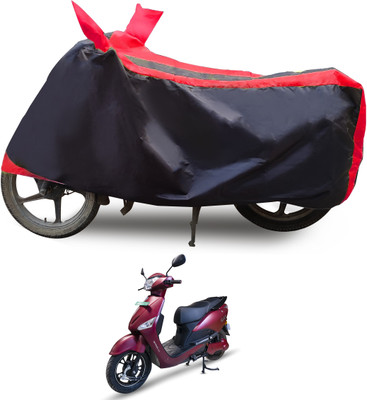 Euro Care Waterproof Two Wheeler Cover for Hero(Electric Optima, Red)