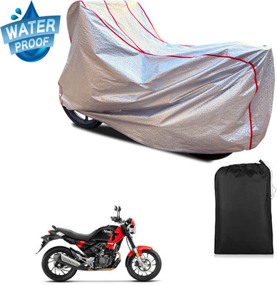 PAGORA Waterproof Two Wheeler Cover for Hero(Xpulse 200T, Silver)