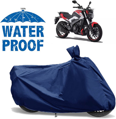 AutoGalaxy Waterproof Two Wheeler Cover for Bajaj(Dominar 250, Blue)