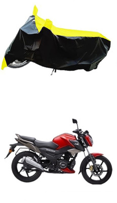 VESMEI Two Wheeler Cover for TVS(RED 125 BS6, Yellow)