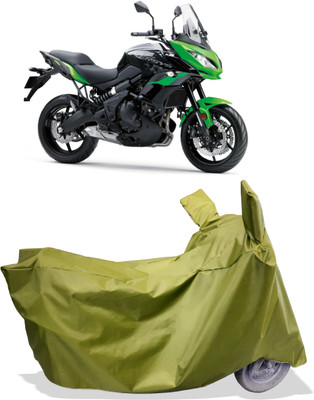 Amexride Two Wheeler Cover for Kawasaki(Versys 650 BS6, Maroon)