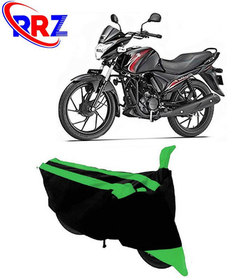 RRZ Waterproof Two Wheeler Cover for Suzuki(Sling, Black, Green)