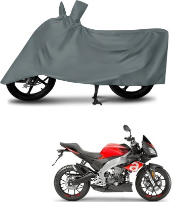 MMSSTAR Waterproof Two Wheeler Cover for Aprilia(Tuono 150, Grey)