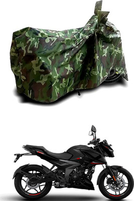 RONISH Waterproof Two Wheeler Cover for Bajaj(Pulsar N160, Green)