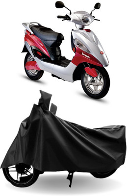 MMSSTAR Waterproof Two Wheeler Cover for Hero Electric(Electric Maxi, Black)