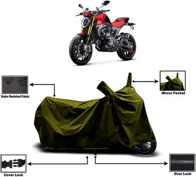 Amexride Two Wheeler Cover for Ducati(Monster 795, Green)
