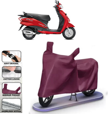 WMIZEXA Waterproof Two Wheeler Cover for Hero(Maroon)