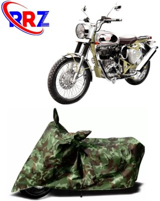 RRZ Waterproof Two Wheeler Cover for Royal Enfield(Bullet Trials 500, Multicolor)