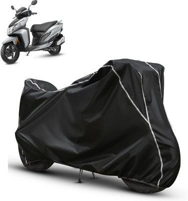 OliverX Waterproof Two Wheeler Cover for Honda(Dio, Black, White)
