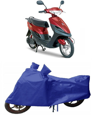 Varnwal E Commerce Waterproof Two Wheeler Cover for Avon(E Scoot, Blue)