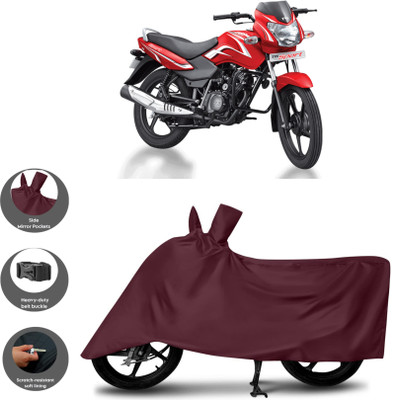 WMIZEXA Waterproof Two Wheeler Cover for TVS(Sport BS6, Maroon)