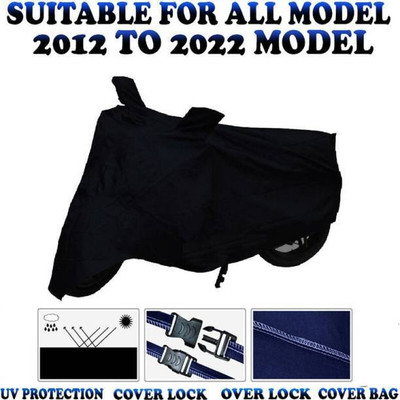 RAAMKM Two Wheeler Cover for Hero(HF Deluxe Eco, Blue)