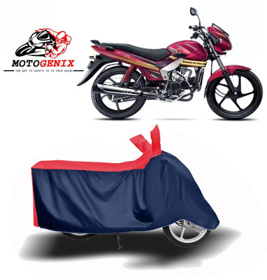 DeepShakshi AUTOMOTIVE Waterproof Two Wheeler Cover for Mahindra(Centuro Rockstar, Red, Blue)