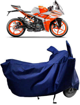 Amexride Two Wheeler Cover for KTM(RC 200 BS6, Blue)