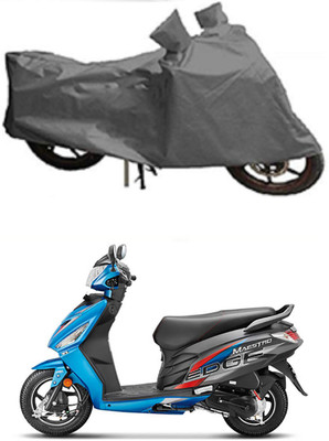 MMSSTAR Waterproof Two Wheeler Cover for Hero(Maestro Edge, Grey)