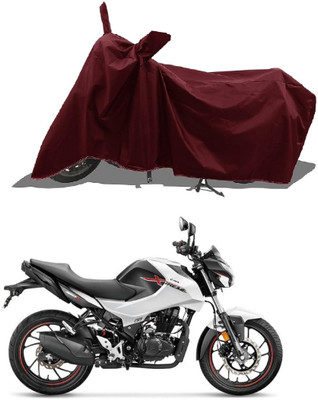 AESTRYD Two Wheeler Cover for Yamaha(YZF-R15 V3 New BS6, Maroon)