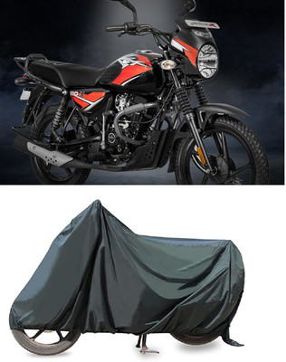 NAVAM SALES Waterproof Two Wheeler Cover for Bajaj(CT110, Grey)