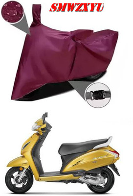 smwzxyu Waterproof Two Wheeler Cover for Honda(Activa 6G, Maroon)