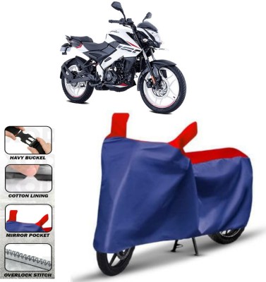 WMIZEXA Two Wheeler Cover for Universal For Bike(Pulsar NS 160, Red)