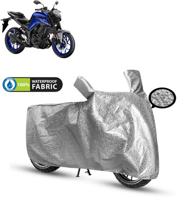 PAGORA Waterproof Two Wheeler Cover for Yamaha(MT 03, Silver)