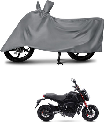 MMSSTAR Waterproof Two Wheeler Cover for Universal For Bike(Grey)