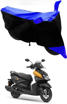 Furious3D Two Wheeler Cover for Yamaha(RayZR 125, Blue, Black)