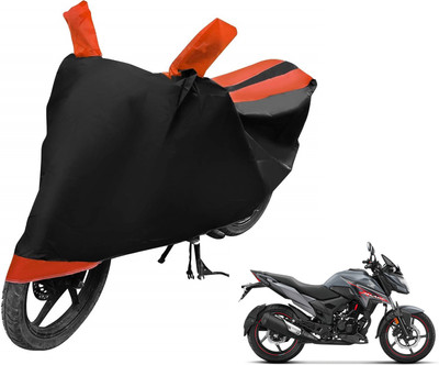 MOCKHE Two Wheeler Cover for Honda(X-Blade, Orange)