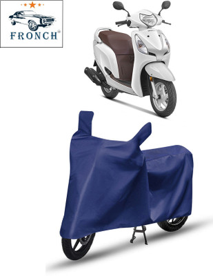 FRONCH Waterproof Two Wheeler Cover for Honda(Aviator, Blue)