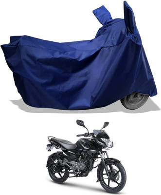 Amexride Two Wheeler Cover for Bajaj(Pulsar 135 BS6, Blue)