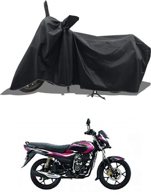 DeepShakshi AUTOMOTIVE Two Wheeler Cover for Bajaj(Platina 110 H-Gear, Black)