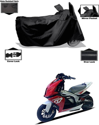 PAGORA Waterproof Two Wheeler Cover for TVS(Creon BS6, Black)