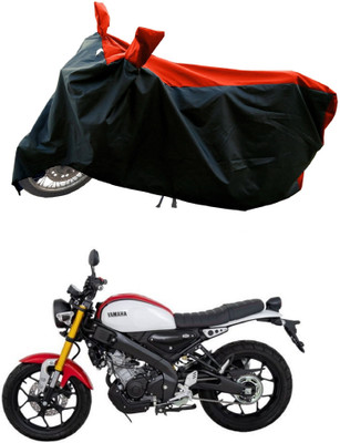 DeepShakshi AUTOMOTIVE Waterproof Two Wheeler Cover for Yamaha(XSR155 BS6, Black)