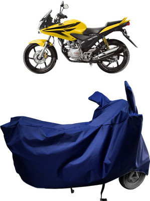 Amexride Two Wheeler Cover for Honda(CBF Stunner, Blue)