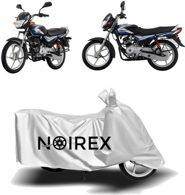 NOIREX Two Wheeler Cover for Bajaj(CT100, Silver)