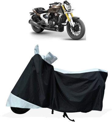 Tricway Two Wheeler Cover for TVS(Zeppelin BS6, White)