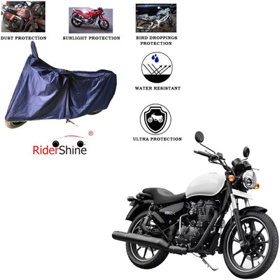 RiderShine Two Wheeler Cover for Royal Enfield(Thunderbird 350, Blue)