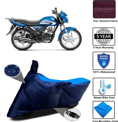 MISSION COLLECTION Waterproof Two Wheeler Cover for Hero(CD 110 Dream, Blue)