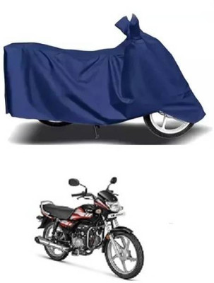 LIFE TO HUB Two Wheeler Cover for Hero(HF Deluxe BS6, Blue)