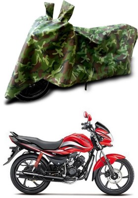 KEDIT Two Wheeler Cover for Hero(Passion Pro, Green)