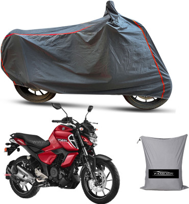 FAMEXON Waterproof Two Wheeler Cover for Royal Enfield(Classic 350, Grey)