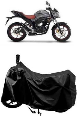 MMSSTAR Waterproof Two Wheeler Cover for Suzuki(Gixxer Special Edition, Black)