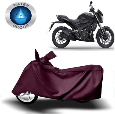 DeepShakshi AUTOMOTIVE Waterproof Two Wheeler Cover for Bajaj(Dominar 250, Maroon)