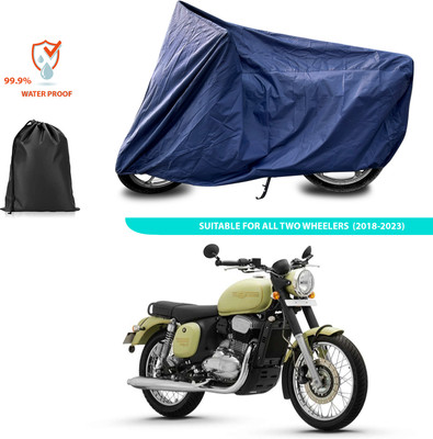 PAGORA Waterproof Two Wheeler Cover for JAWA(Jawa, Blue)