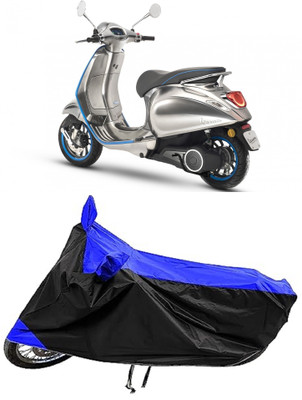 Mdstar Waterproof Two Wheeler Cover for Vespa(Elegante BS6, Blue)