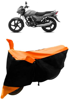 NEXTON Waterproof Two Wheeler Cover for TVS(Sport, Orange, Black)