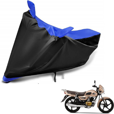 Auto Hub Two Wheeler Cover for TVS(Radeon, Blue)