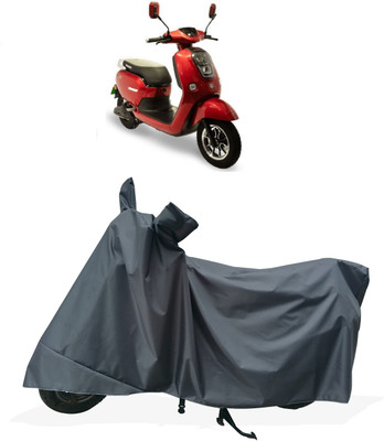 Tricway Two Wheeler Cover for Okinawa(Lite, Grey)