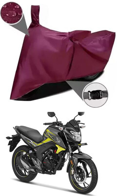 AASHTIK MART Two Wheeler Cover for Honda(CB Hornet 160R, Maroon)